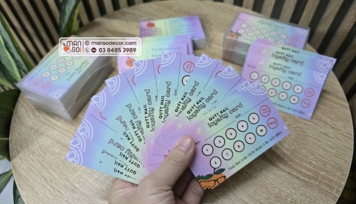 In Voucher Kích thước voucher thông dụng