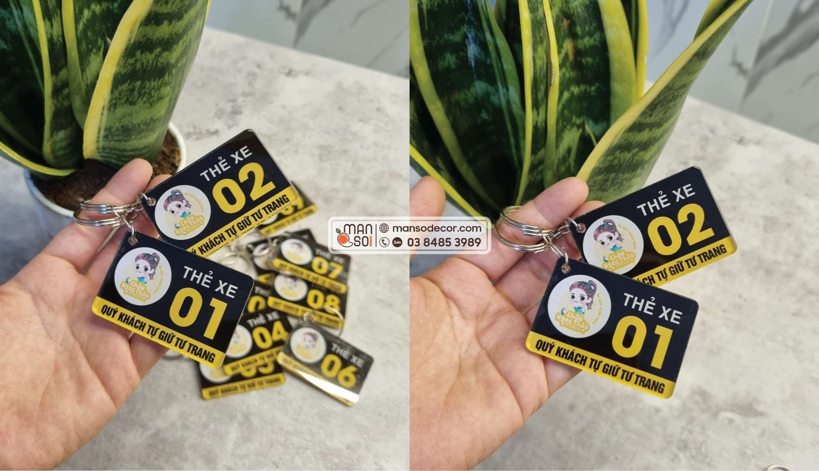 In Thẻ Xe Các loại thẻ xe phổ biến hiện nay