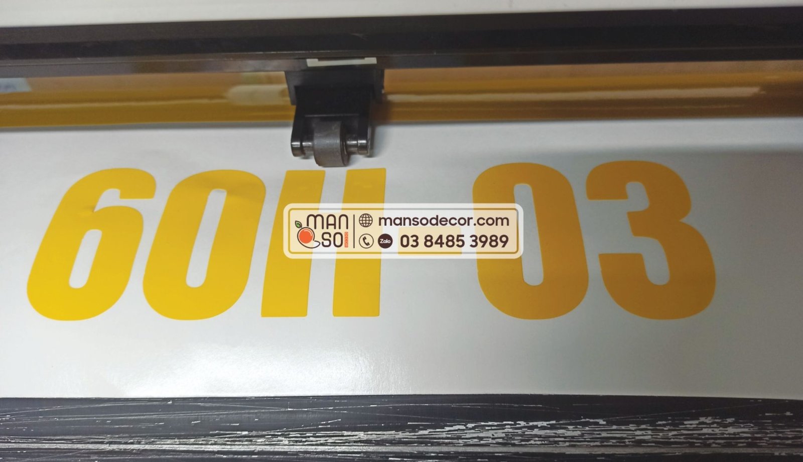 Cắt Decal Lấy Liền Quy trình cắt decal lấy liền tại Manso Decor