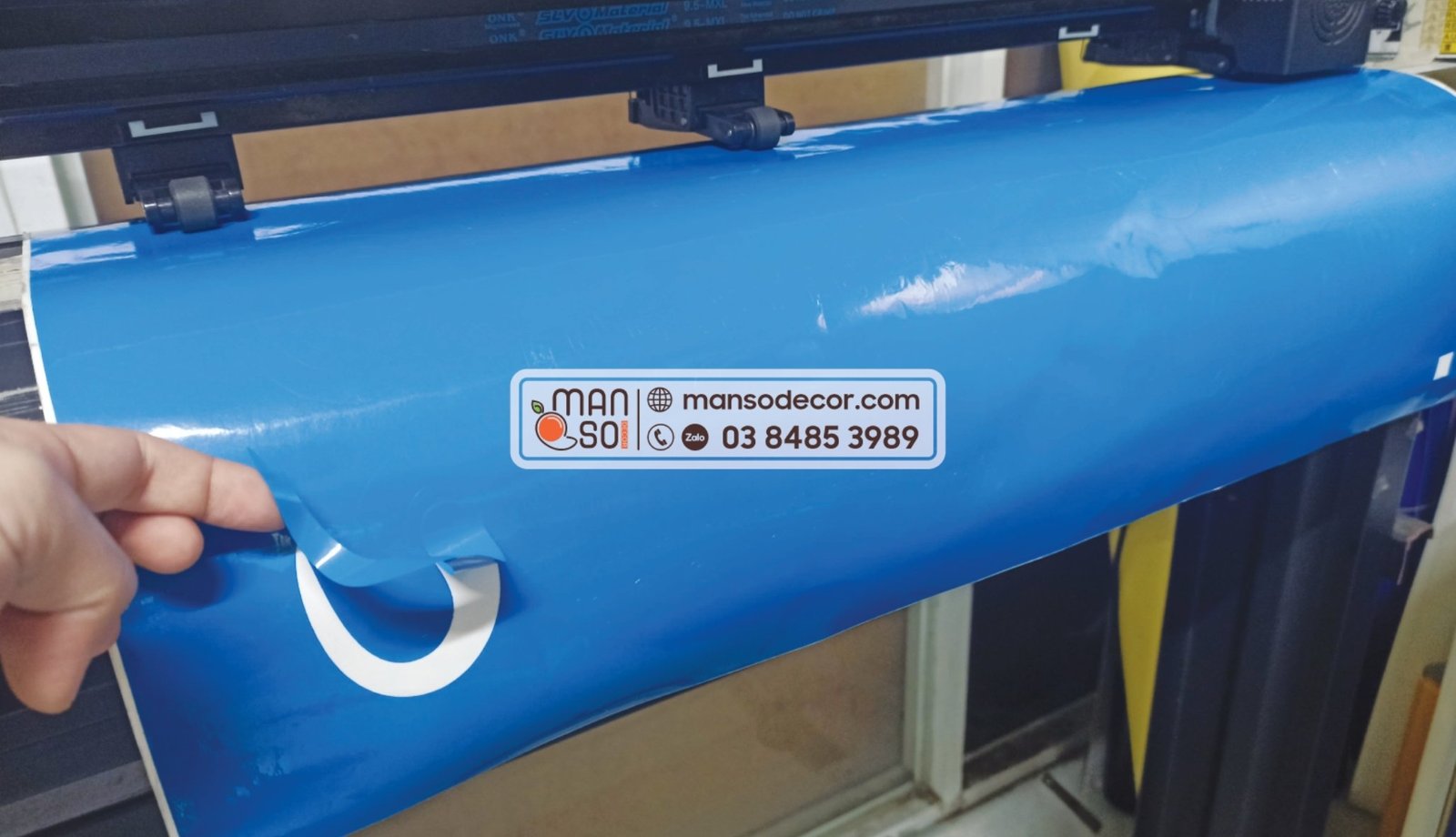 Cắt Decal Lấy Liền Ứng dụng của dịch vụ cắt decal lấy liền