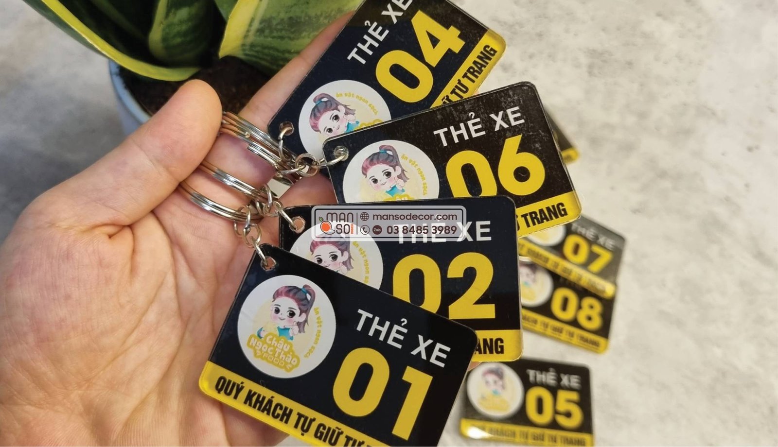 In Thẻ Xe In thẻ xe bằng Mica là gì?