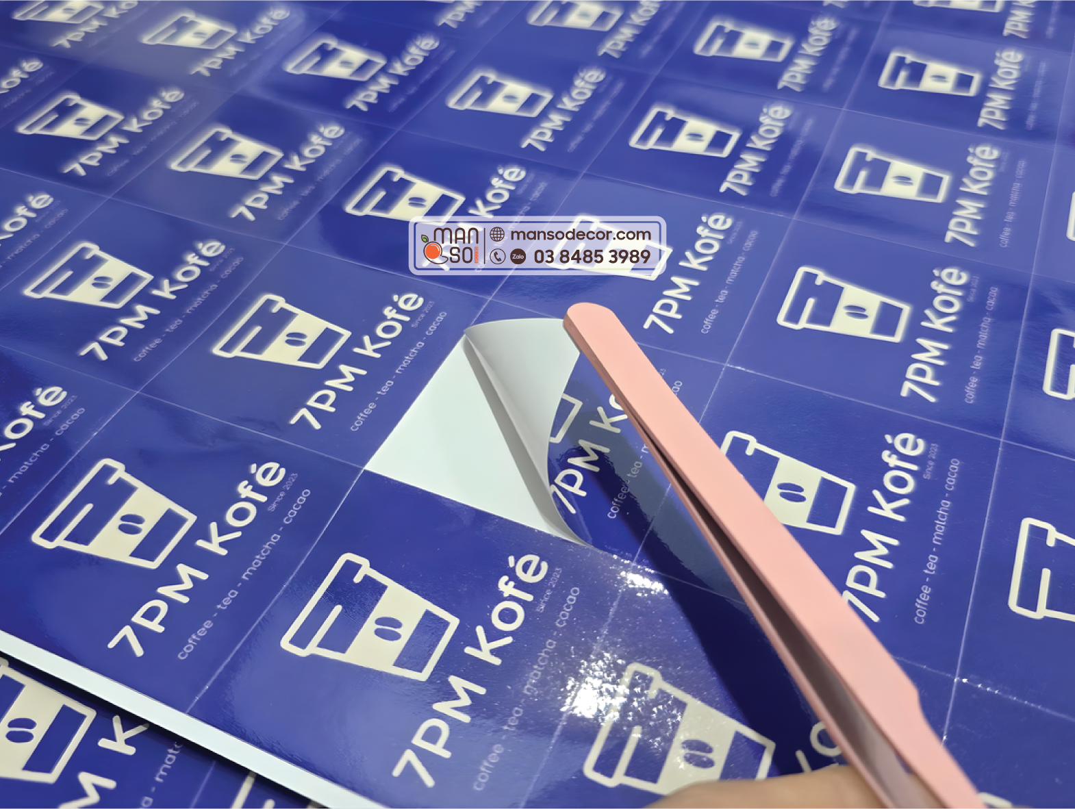 Cắt bế logo tem nhãn ở đâu nhanh chóng, chất lượng?