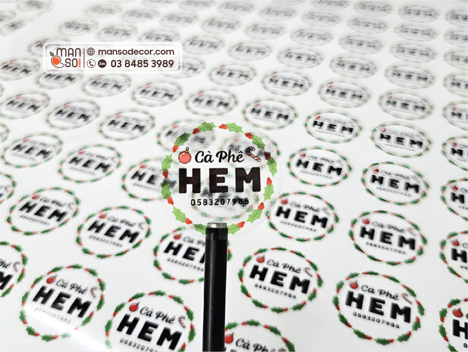 In Decal Báo giá tham khảo in decal tại TP.HCM