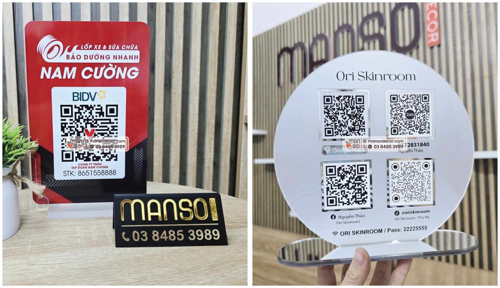 In bảng QR Ứng dụng của in bảng QR