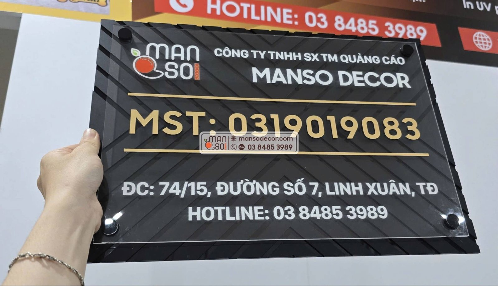 In Bảng Số Nhà Quá trình in bảng số nhà chất lượng