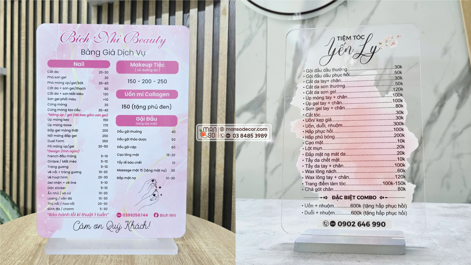 In Menu Để Bàn In menu để bàn như thế nào?