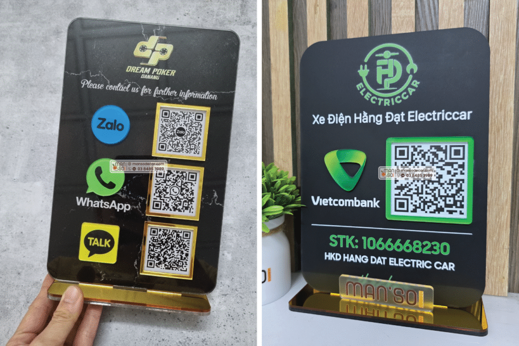 ảnh bảng quét mã qr 22