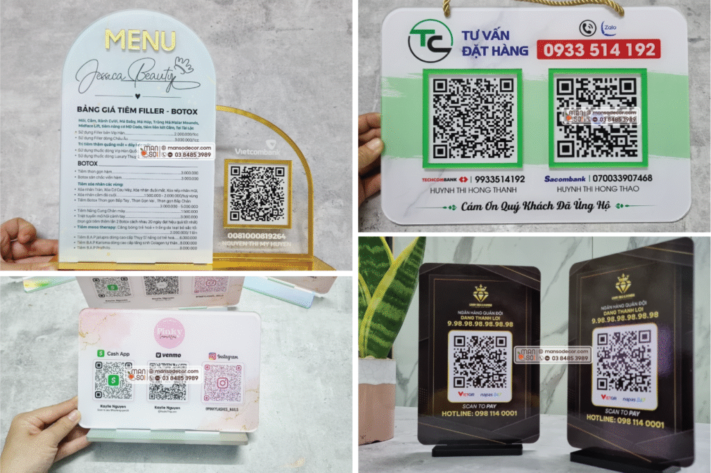 ảnh bảng quét mã qr 24