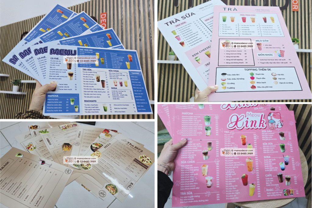 ảnh in menu giá rẻ 17