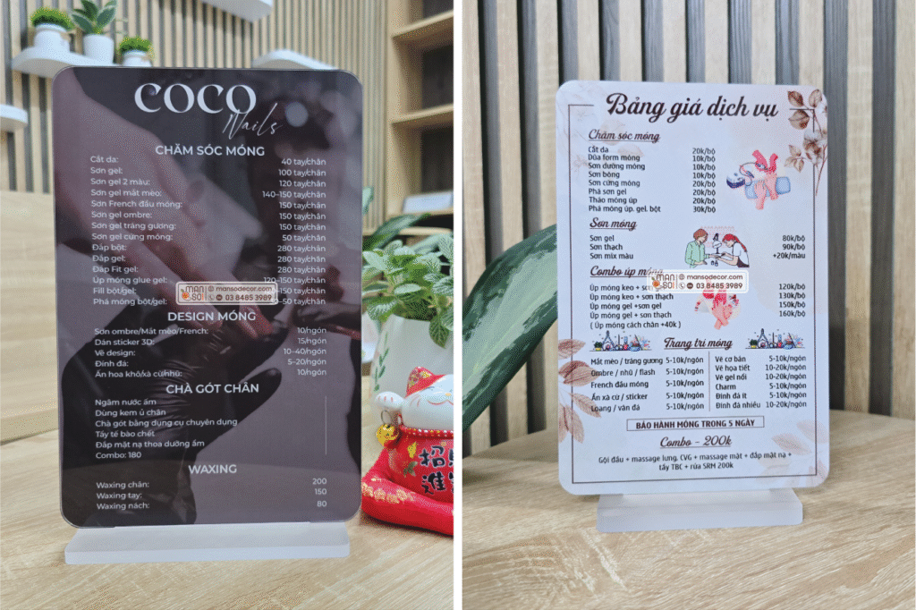 ảnh in menu giá rẻ 20