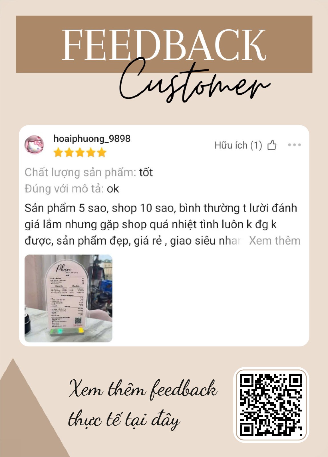 feedback customer max