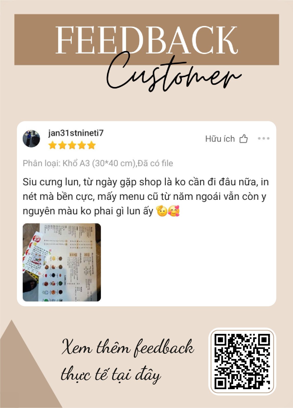 feedback customer mini