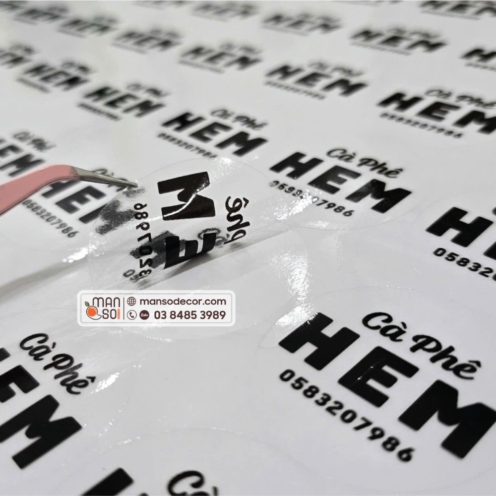 In tem nhãn nhanh, chất lượng ở đâu?