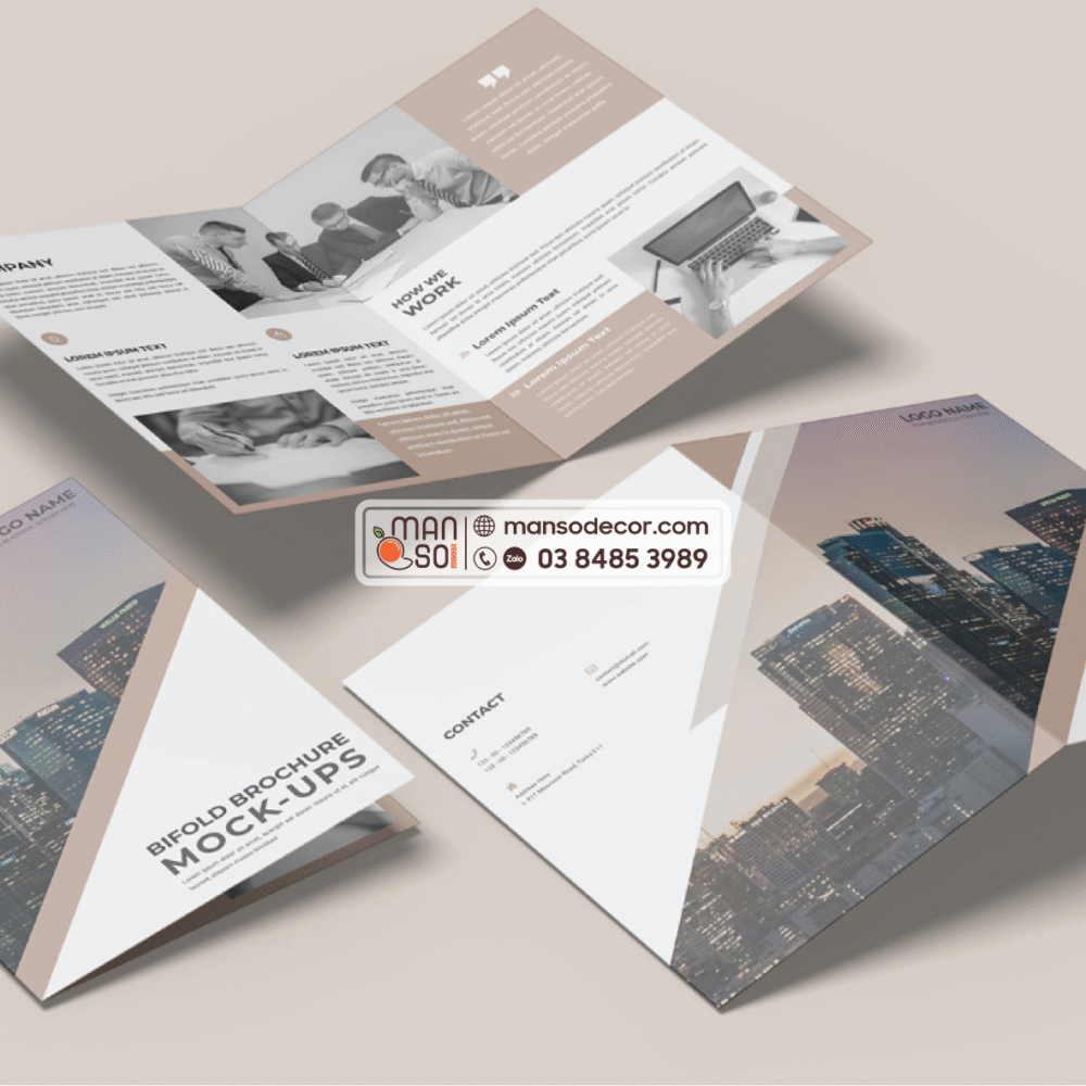 Địa chỉ in brochure theo yêu cầu, giá rẻ tại TP. HCM