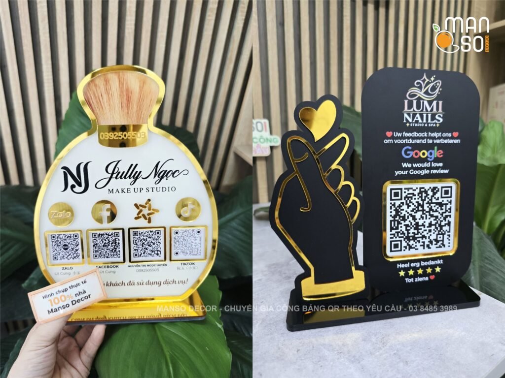 In Bảng Quét Mã QR Theo Yêu Cầu Đẹp, Chuyên Nghiệp, Giá Rẻ thiet ke bang qr
